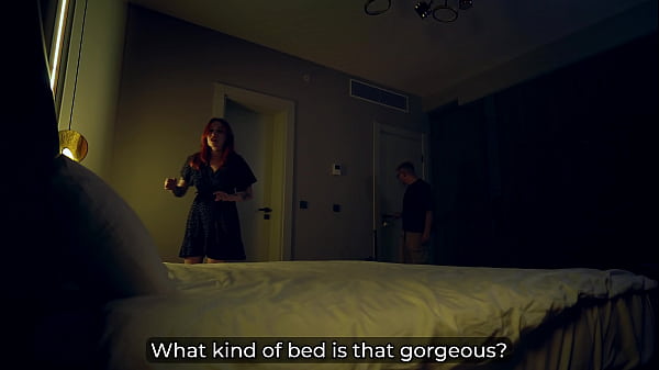 Step Mom Shares Bed with Step Son in Hotel&mdash;Naughty Night Unfolds!