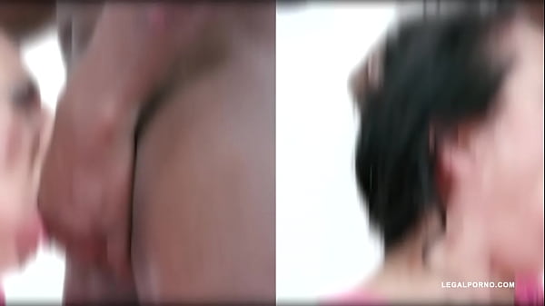 Adeline Lafouine enjoys black cocks IV461
