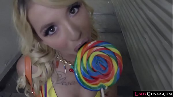 Small slides the diamond buttplug out of Kenzies twitching asshole replaces it with his throbbing cock