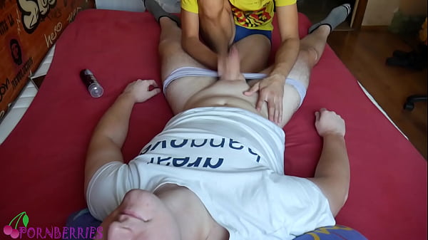 I've made myself cum on my friend's ass and the...