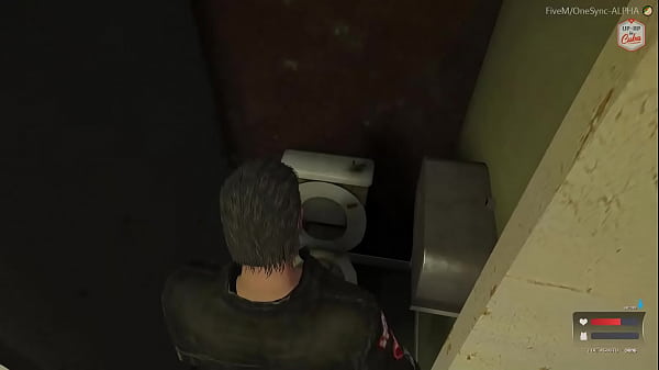 Milf came hitting one in the MC's clean bathroom