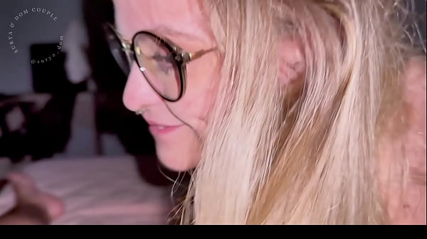 My friend came over to study, but she really came to give me a blowjob