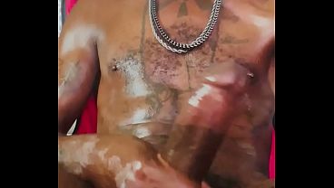 Oiled up BBC solo