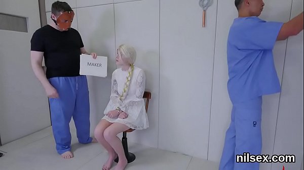 Flirty girl is taken in anus assylum for harsh therapy