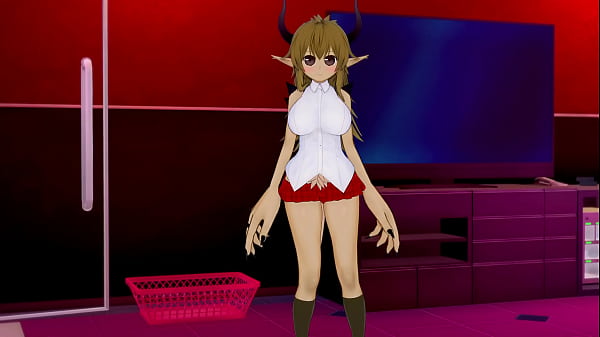 Crim gets a blowjob fron the Demon Girl from the front office | Interspecies Reviewers