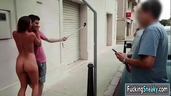 Amirah Adara fucks with bf in public