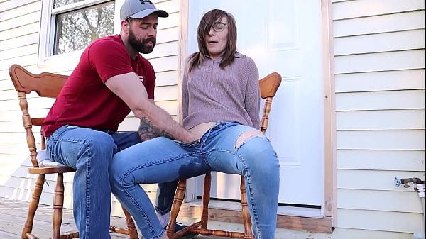 Jess Tony - Milf squirting in jeans and HUGE squirt into a cup