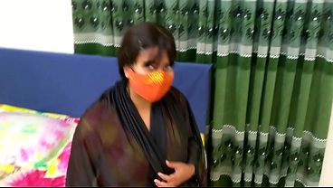 She drinks coffee with cum