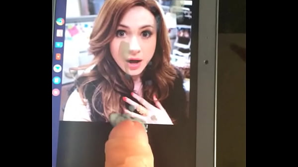 Jerking off all over Karen Gillan