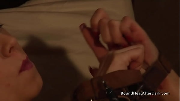Big Ass Tied Up Lesbian Slave Fingered And Fucked With Strapon
