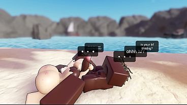 Met This PAWG Brazilian In Bar and I DESTROYED Her BBL (ROBLOX)