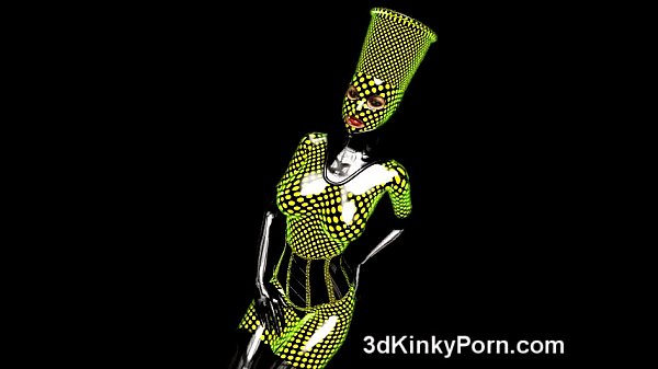3D Kinky Babes in Latex!