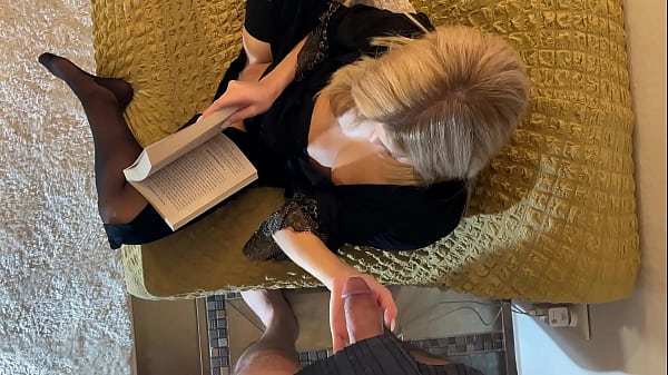 Petite Newlywed In Stockings Teases His Big Dick Until Precum Drips Everywhere