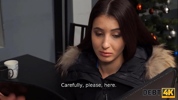 Download Video - DEBT4k&period; Hung collector permits hottie to pay the debt using her pussy