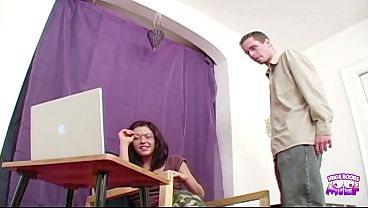 Indian Desi Girl look Teen 18 tricked Guy next door with Big Dick to Real POV Fuck with massive Facial cumshot