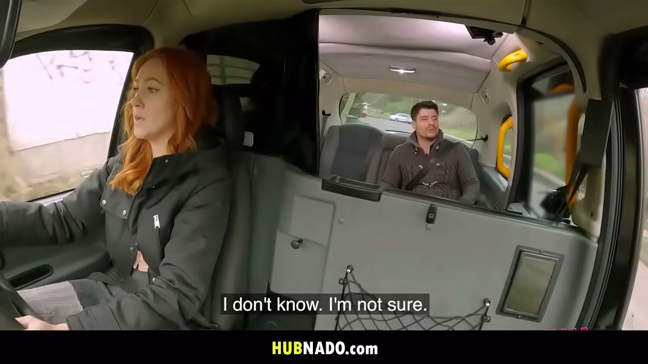 Riding Dave Candle hard in the Fake Taxi, ending with a mouthful!