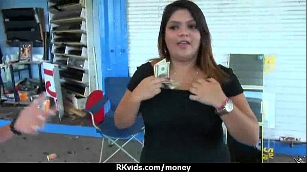 Hot sexy amateur babe needs a lift and takes cash 9