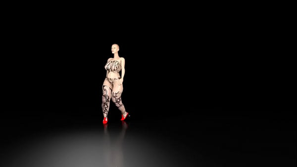Big Butt Booty 3D Models