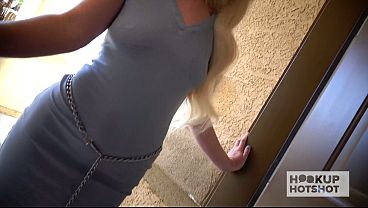 Interracial girl rides cock and bounces like a goddess