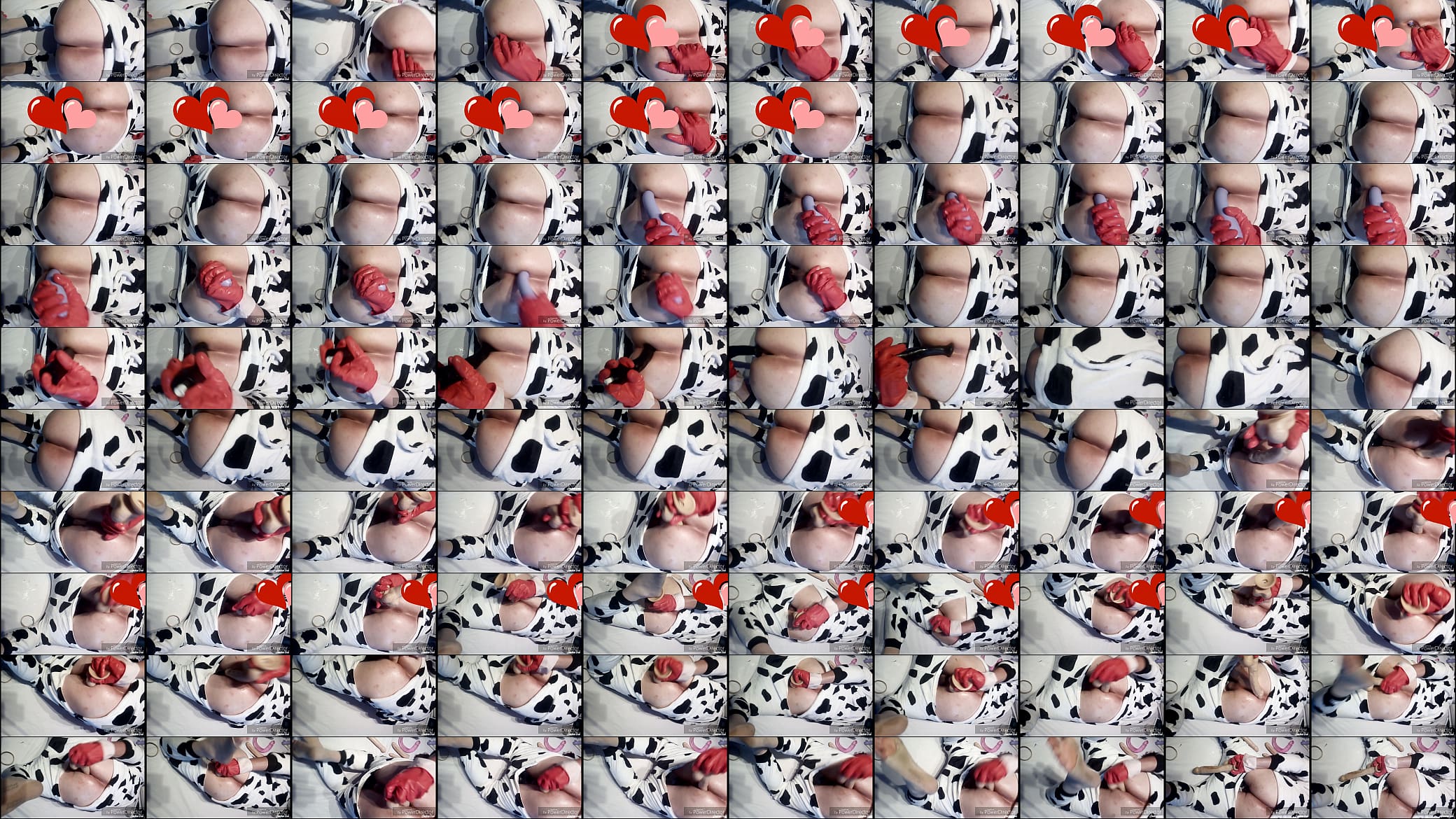 Catsuit und anal Dildos solo 预览图