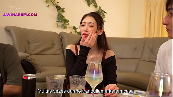 Young girl gets very horny after drinking - SUBTITLED