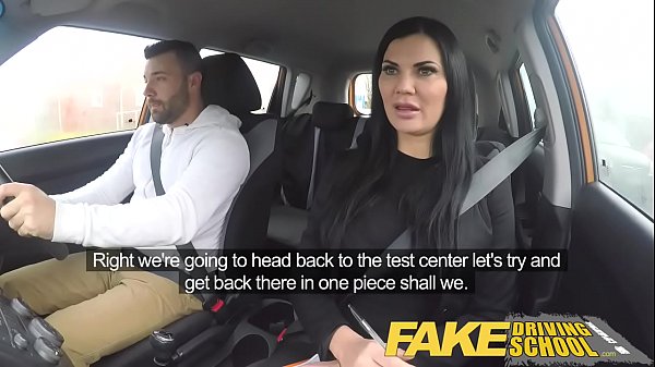 Download Video - Fake Driving School Jasmine Jae fully naked sex in a car with her student