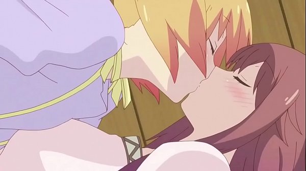 Yuri anime kiss compilation