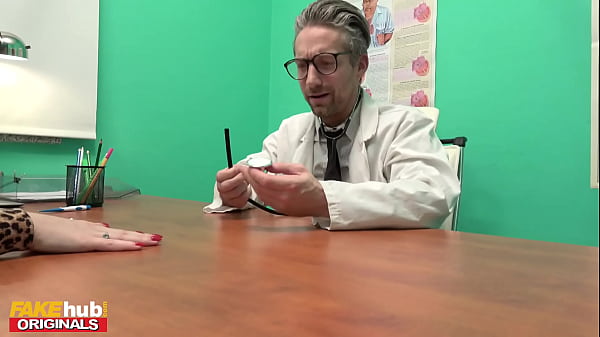 Download Video - FAKEhub - Sexy young Misha Cross with her erect nipples and wet pussy almost gives her big cock doctor a heart after seducing him in the office