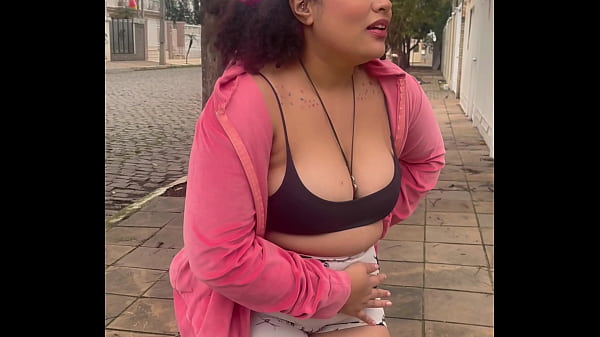BBW Walking in public while gassy and can't sto...