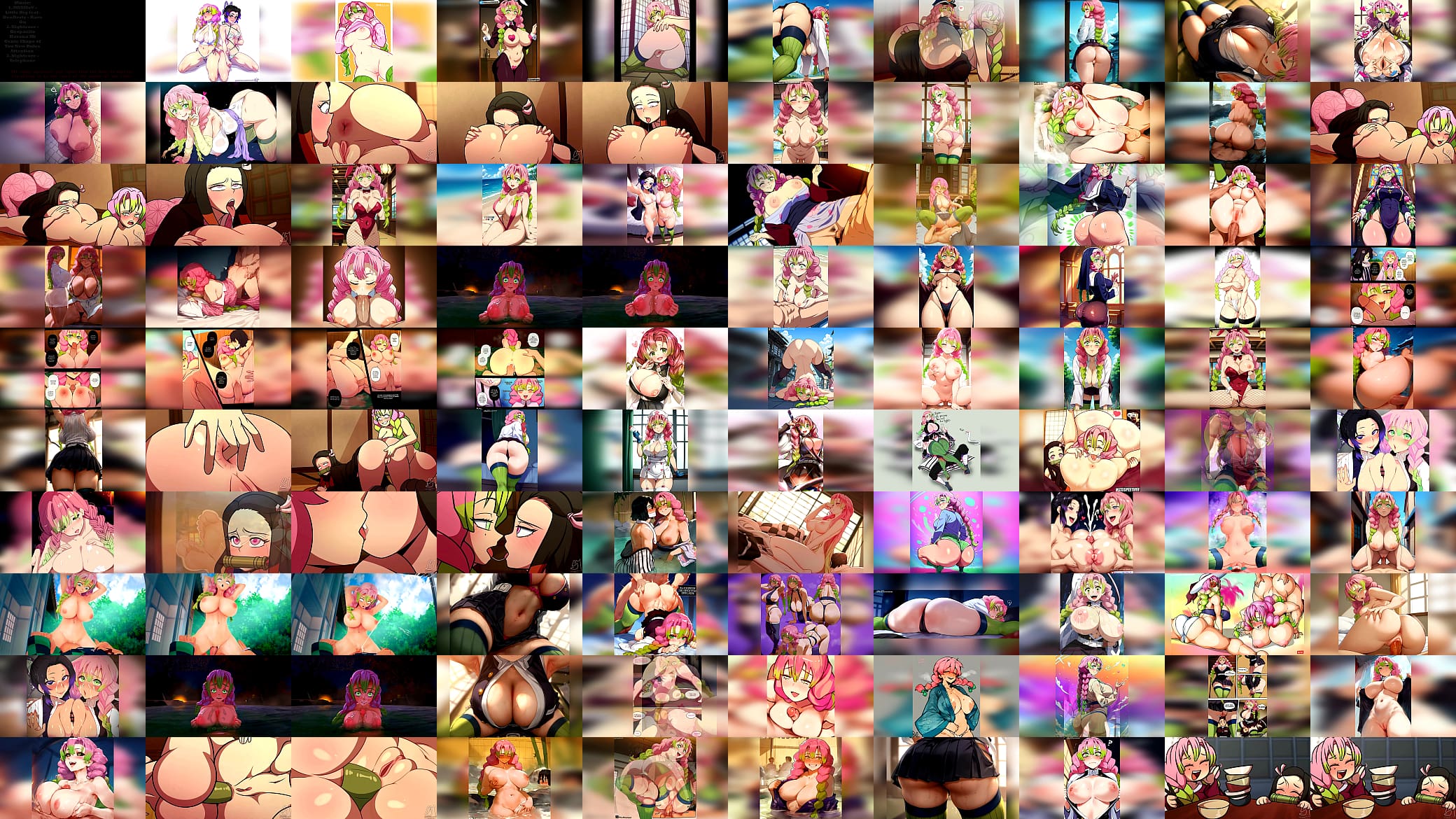 Compilation Rule 34 Kanroji Mitsuri (Demon Slayer) 预览图