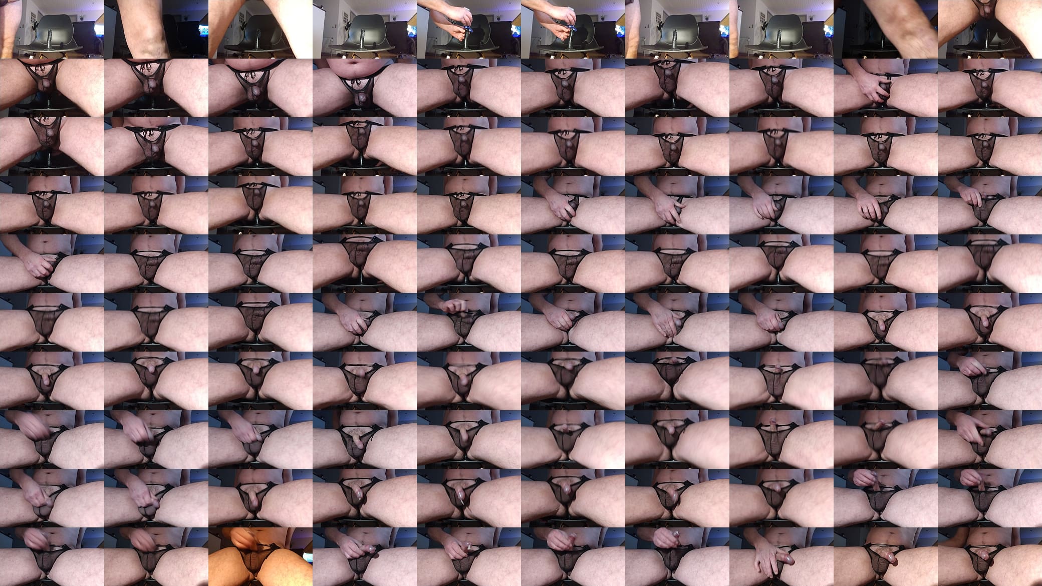 Anal dildo G-streng 2 x cum 预览图