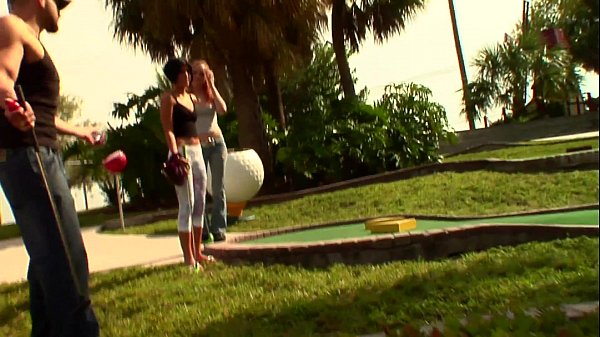 Tall guy picked up and fucks horny brunette
