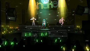 Naked Sakura Miku Snow Miku - Shake it! MMD by Nutsuki Suu