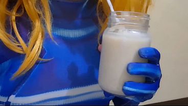 SPECIAL: Bloopers and Deleted Scenes of Anal Gaped Trans Girl in Cosplay Fucking His Ass and Jerking Off Until she Cums