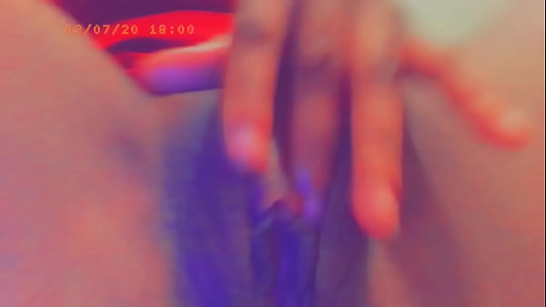 Teen playing with pussy