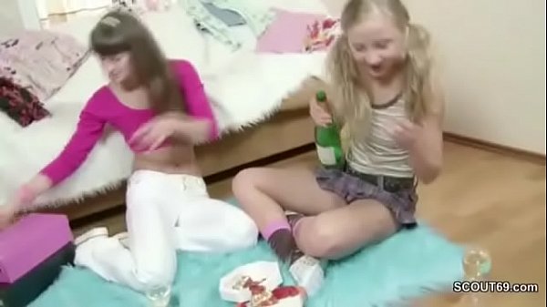 Teen Stepsisters Get First Sex Togheter