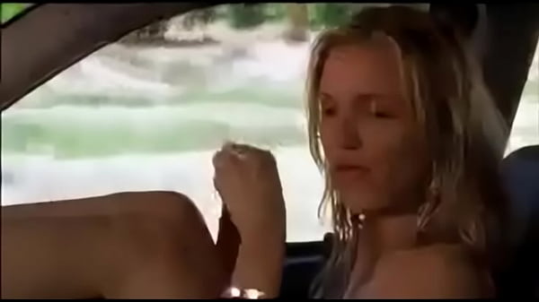 Christina Applegate "blowjob" from a HOT blonde in car for a motorcyclist