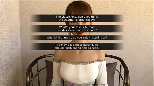 Let's Play: Nudist School | Part 9: On a date with Lena