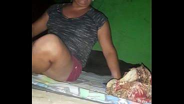 Slutty wife cheating on her husband with the neighbor.