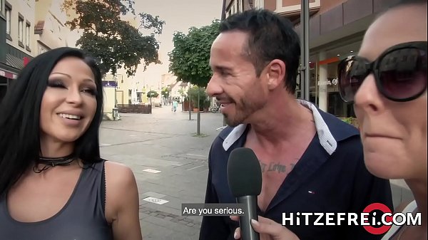 HITZEFREI Busty German MILF Jacky Lawless Ass Fucked Outdoors