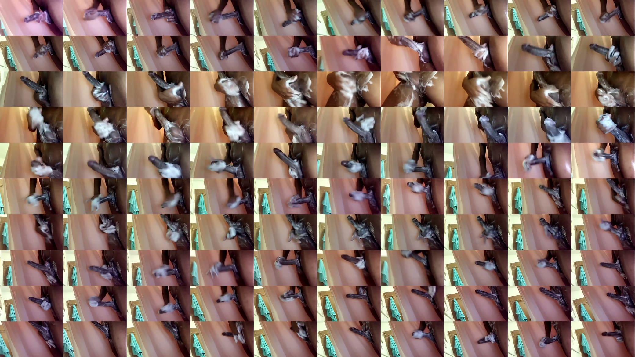 Cleaning my hard dick 预览图