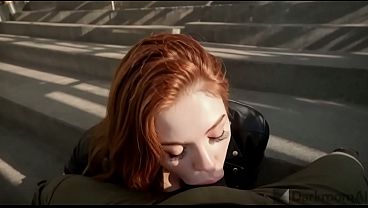 My step cousin talked me into fucking her gorgeous white ass in a public place [AI]