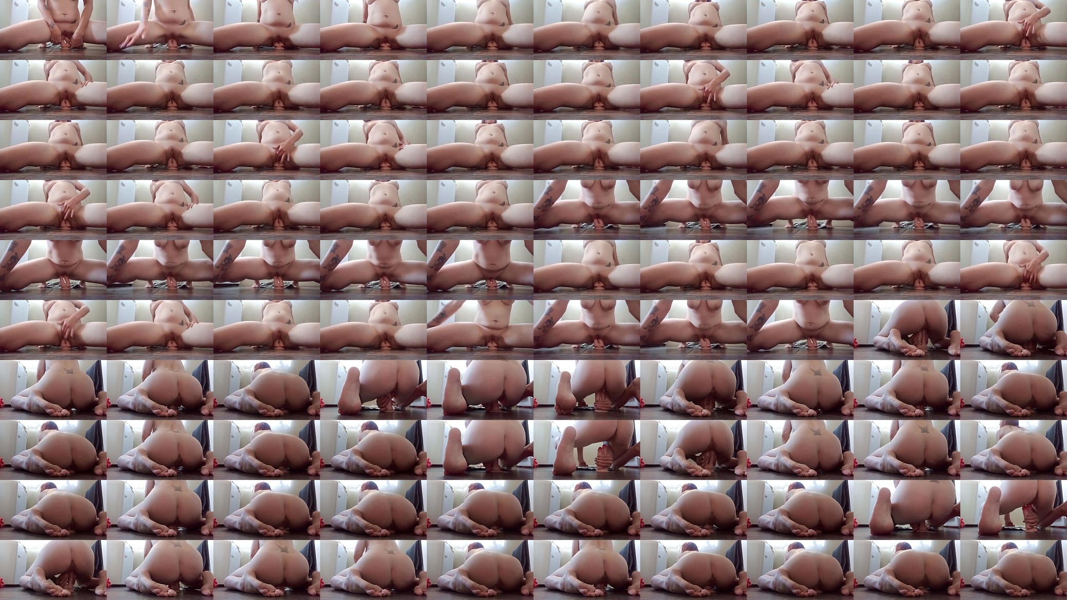 Nymphomaniac Ami&#039;s second attempt at DP in pussy 预览图
