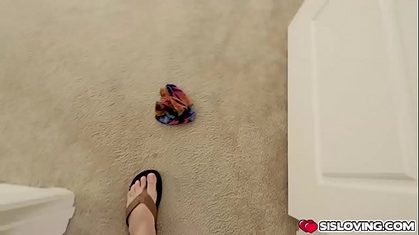Hannah Hawthorne gets her tight pussy fingered by her stepbro