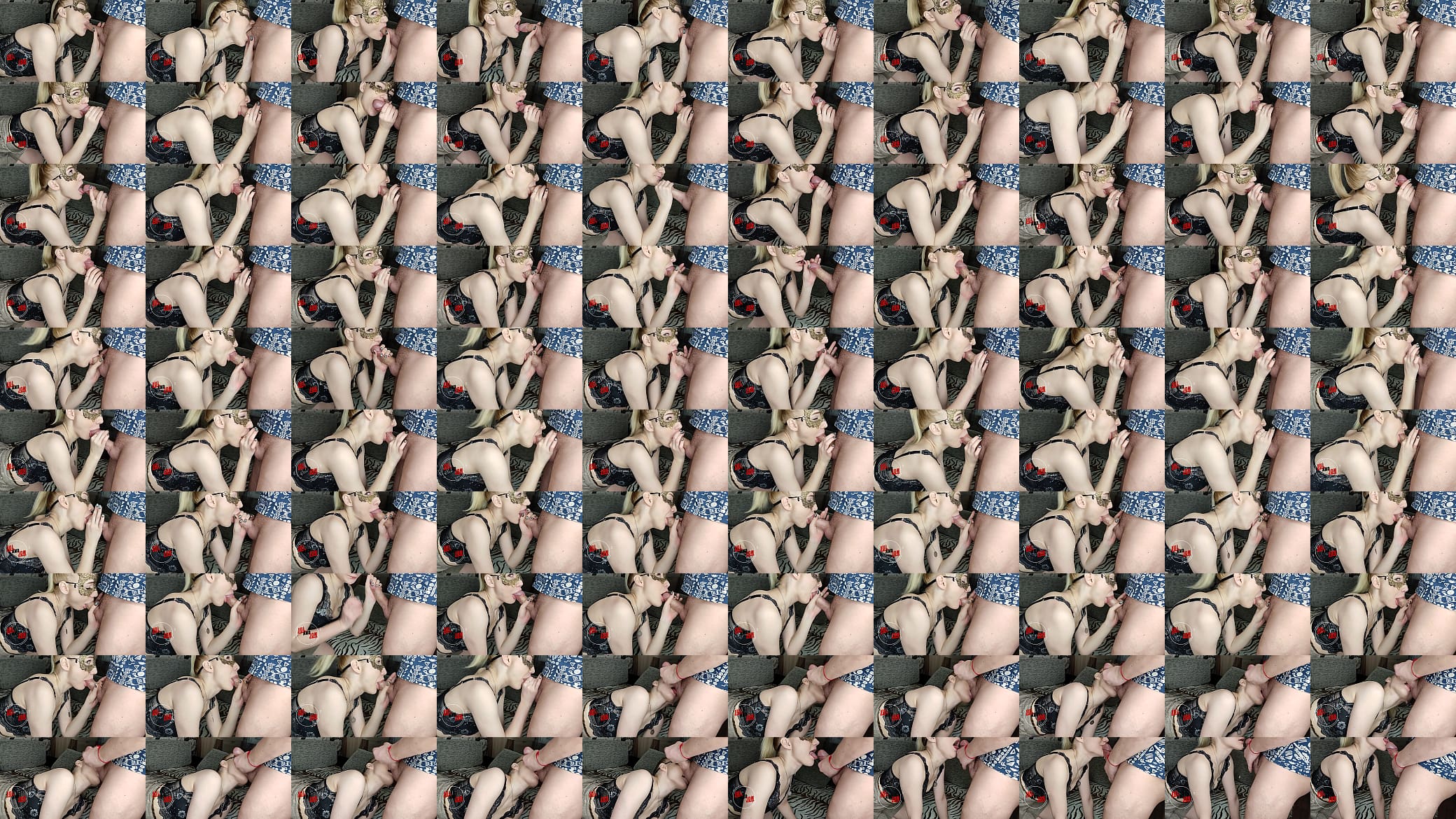 Hottest blowjob from sexy german blonde. 1080HD, 60fps. 预览图
