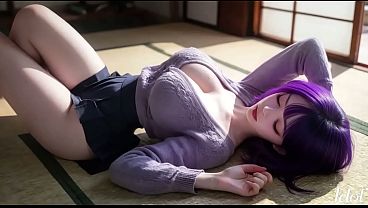 At first, my new neighbor was reluctant and refused to sleep with me, but now my dick is her favorite toy)[AI]