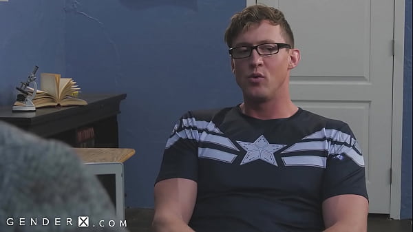 GenderX - Hot Trans Tutor Makes It Hard To Concentrate On Studying