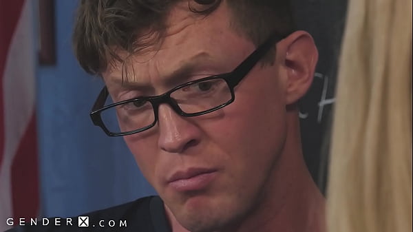 GenderX - Hot Trans Tutor Makes It Hard To Concentrate On Studying