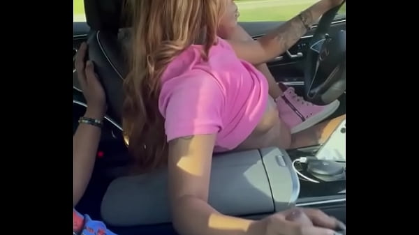Sucking him while I drive