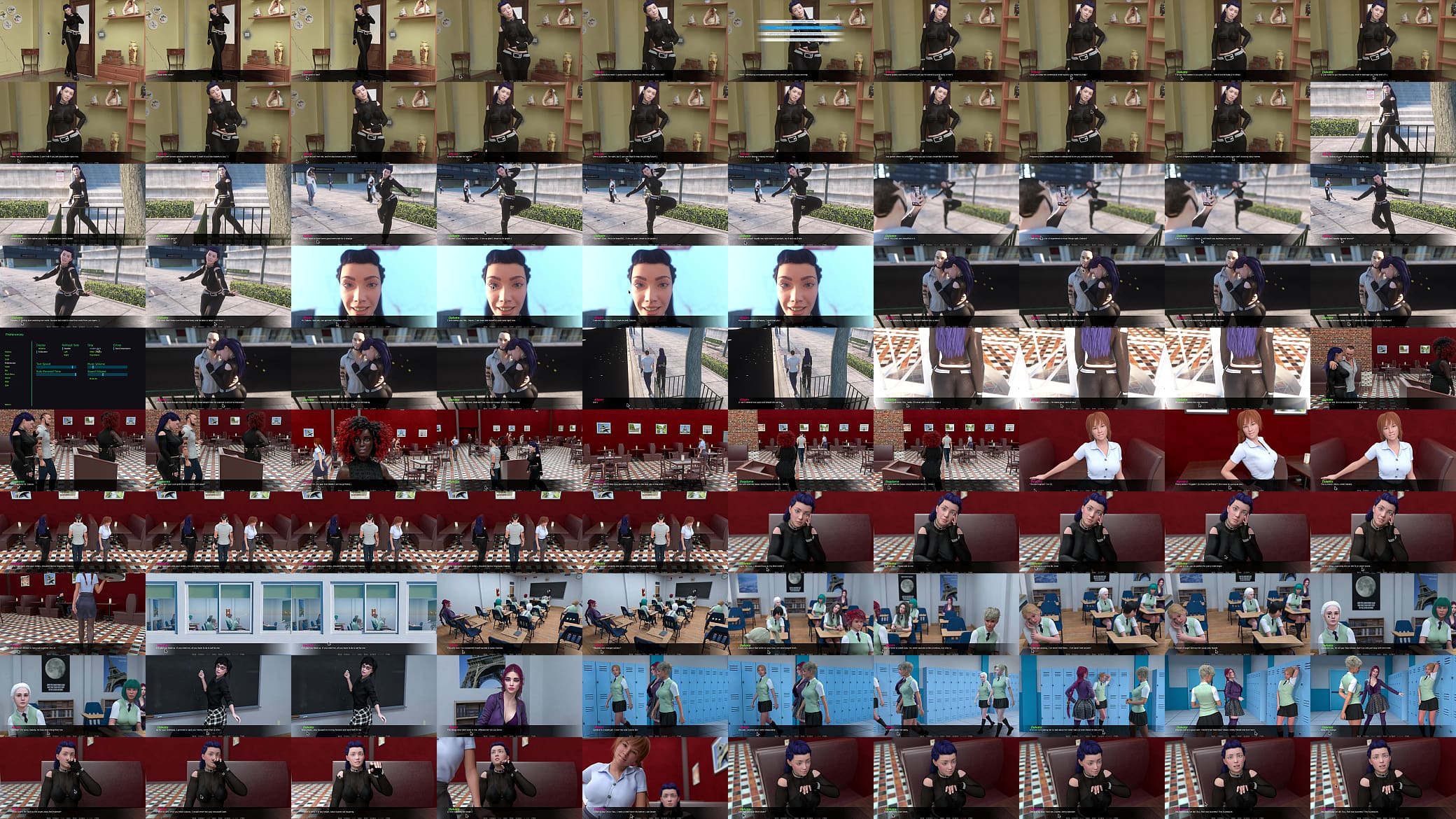 The hair cut bro (Alison Fall Of the Apple Dom Route) Ch 2 Part 2 预览图